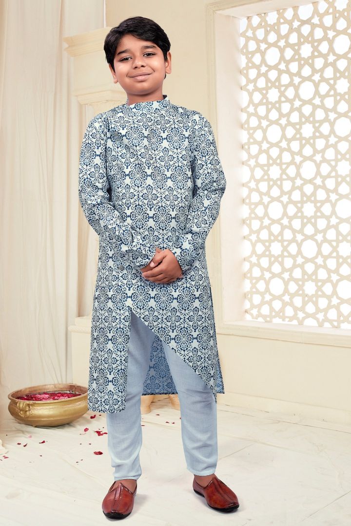 Boys Festive & Party Kurta And Pyjama Set