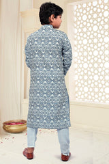 Boys Festive & Party Kurta And Pyjama Set