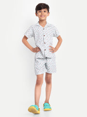 Dotted Printed Co-ord set For Kids  ( Unisex )