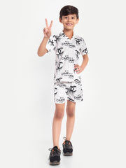 C  -  Printed Co-ord set For Kids  ( Unisex )