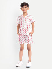 Sarus Printed Co-ord set For Kids  ( Unisex ) (Copy)