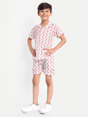 Sarus Printed Co-ord set For Kids  ( Unisex ) (Copy)