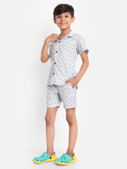 Dotted Printed Co-ord set For Kids  ( Unisex )