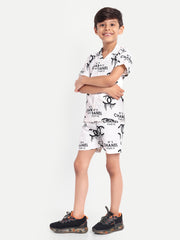 C  -  Printed Co-ord set For Kids  ( Unisex )