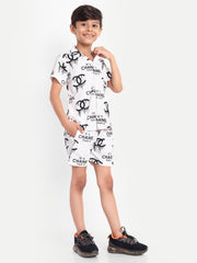 C  -  Printed Co-ord set For Kids  ( Unisex )