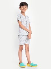 Dotted Printed Co-ord set For Kids  ( Unisex )