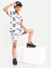 C  -  Printed Co-ord set For Kids  ( Unisex )