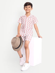 Sarus Printed Co-ord set For Kids  ( Unisex ) (Copy)