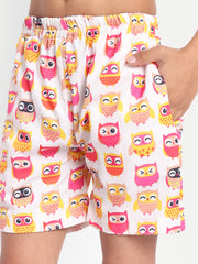 Animal Multi Colour  Printed Co-ord set For Kids  ( Unisex )