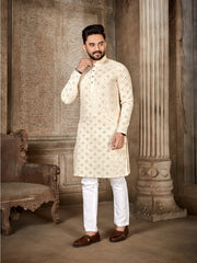 Indian Traditional Beautiful Man’s kurta and payjama Set With  Mirror Work