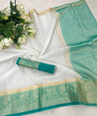 Organza Designer Saree with Beautiful Border