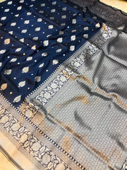 Kanchipuram Pure Silk Handloom saree with Pure Jari