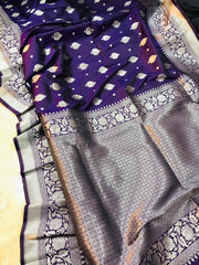 Kanchipuram Pure Silk Handloom saree with Pure Jari
