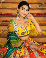 STYLISH DESIGNER  DIGITAL PRINTED WORK LEHENGA CHOLI WITH DUPATTA