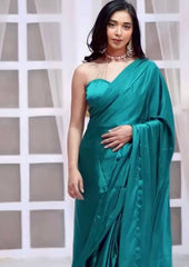 1- Min Ready to Wear With Satin Silk Saree